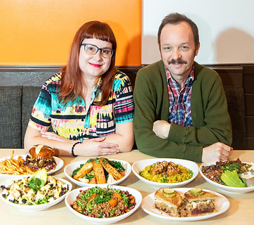 Misti and Sean owners Native Foods Palm Springs